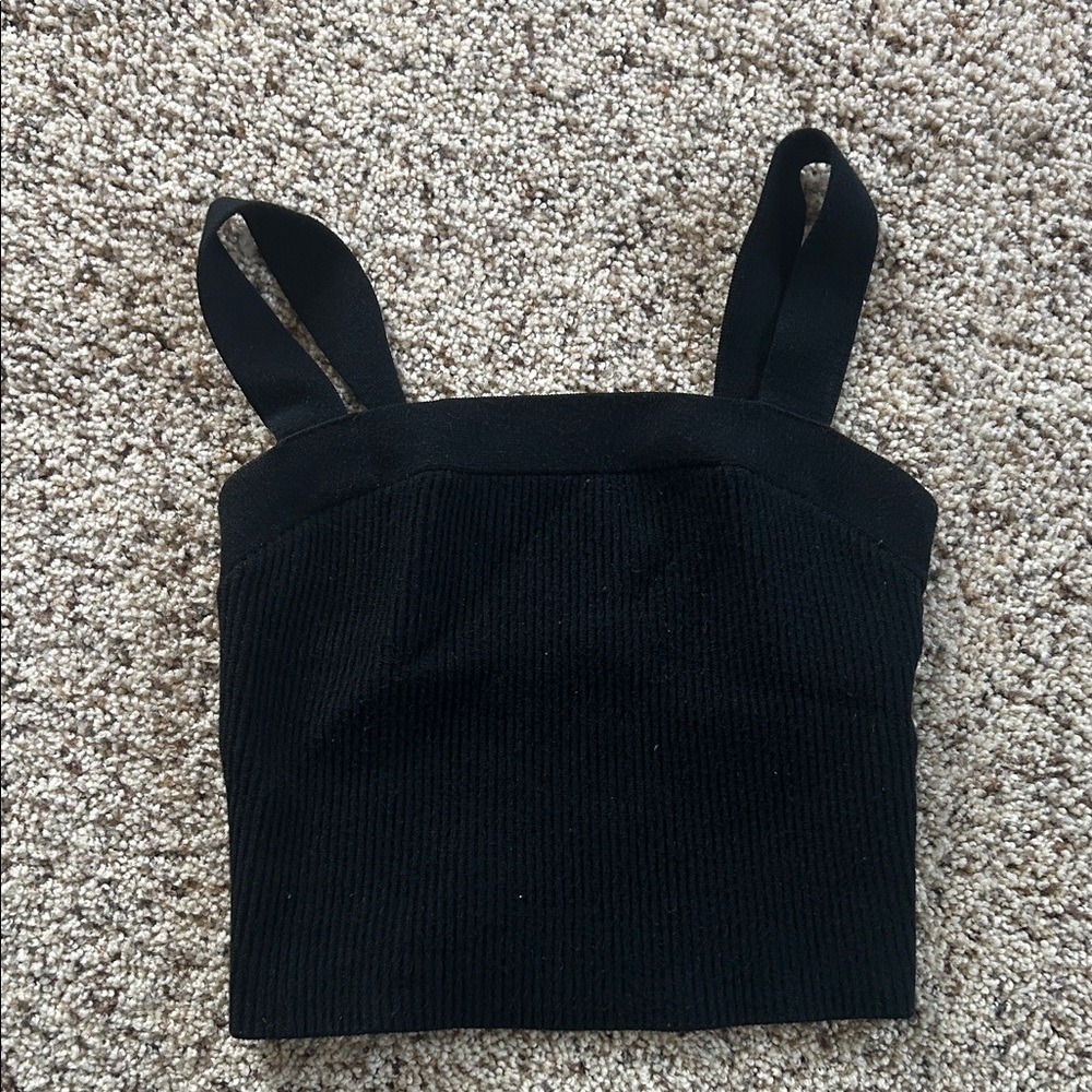 Abercrombie & Fitch Black Knit Top